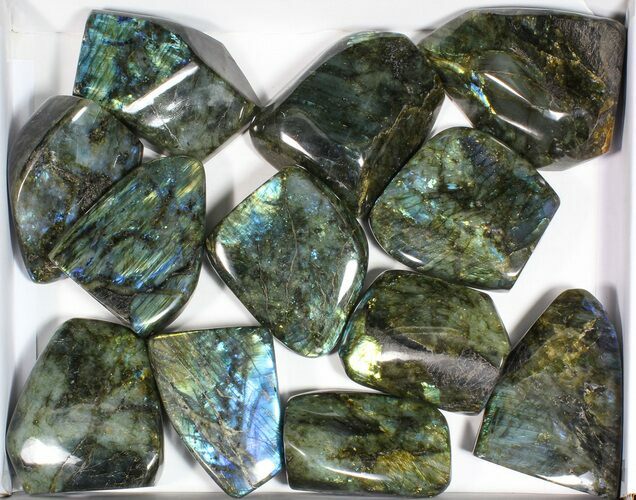 Lot: Lbs Free-Standing Polished Labradorite - Pieces #77652